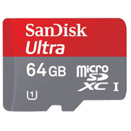  کارت حافظه microSDXC سن دیسک مدل Ultra A1 کلاس 10 استاندارد UHS-I سرعت 120MBps ظرفیت 64 گیگابایت-small-image