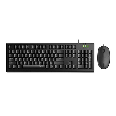 کیبورد و ماوس با سیم رپو مدل X125S-small-image