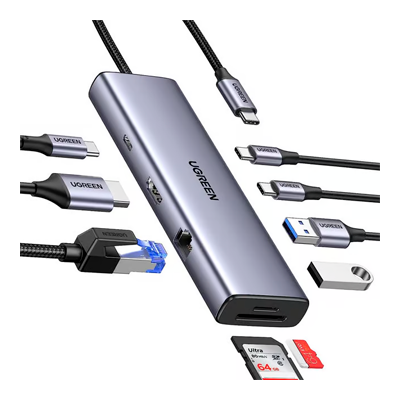 هاب USB-C یوگرین 9 پورت مدل CM498 15375-small-image