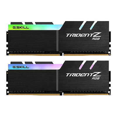 رم کامپیوتر DDR4 دو کاناله 3600 مگاهرتز CL18 جی اسکیل مدل Trident Z RGB ظرفیت 16 گیگابایت-small-image