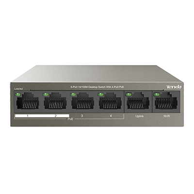 سوئیچ شبکه 6 پورت تندا مدل TEF1106P-4-63W-small-image