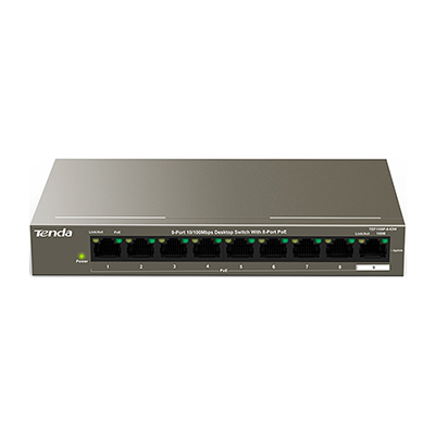 سوئیچ شبکه 9 پورت تندا مدل TEF1109P-8-63W-small-image