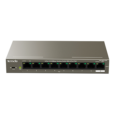 سوئیچ شبکه 9 پورت تندا مدل TEF1109P-8-102W-small-image