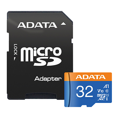 کارت حافظه microSDXC ای دیتا مدل Premier V10 A1 کلاس 10 استاندارد UHS-I سرعت 100MBps ظرفیت 32 گیگابایت به همراه آداپتور-small-image