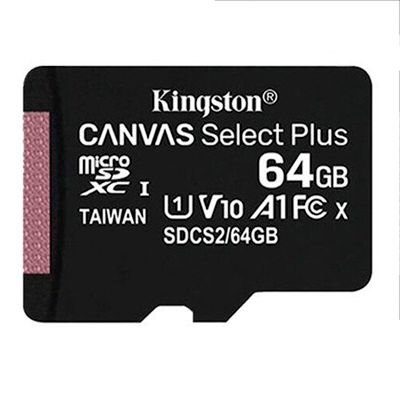 کارت حافظه microSDXC کینگستون مدل CANVAS کلاس 10 استاندارد UHS-I U1 سرعت 100MBps ظرفیت 64 گیگابایت-small-image