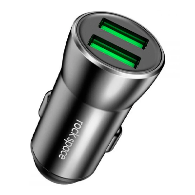 شارژر فندکی راک اسپیس مدل H8 Dual توان 12 وات-small-image