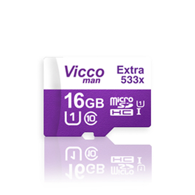 کارت حافظه microSDHC ویکومن مدل Extra 533x کلاس 10 استاندارد UHS-I U1 سرعت 80MBps ظرفیت 16 گیگابایت-small-image