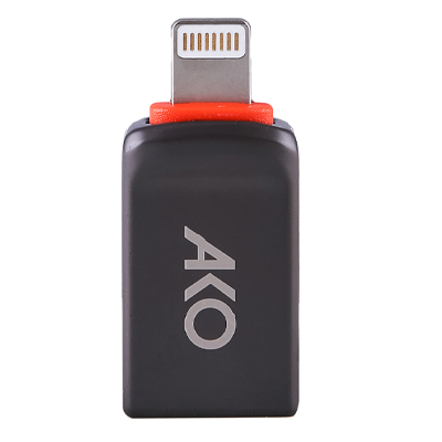 تبدیل OTG لایتنینگ آکو مدل AUB-3-small-image