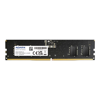 رم کامپیوتر DDR5 تک کاناله 4800 مگاهرتز CL40 ای دیتا مدل AD5U48008G-S ظرفیت 8 گیگابایت-small-image