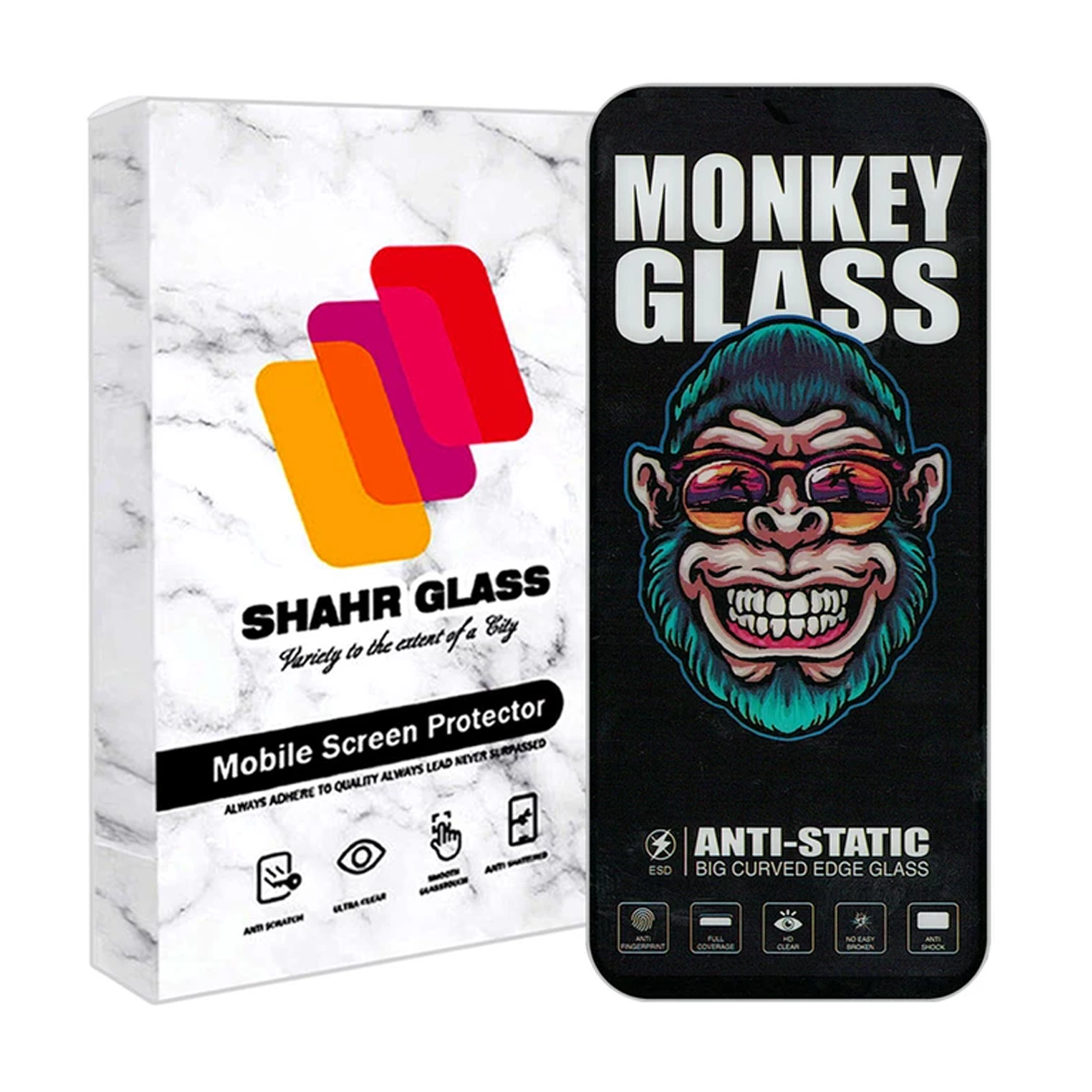 گلس گوشی اپل iPhone 15 Pro Max شهر گلس مدل آنتی استاتیک ANTIMONKYSH copy-small-image.png