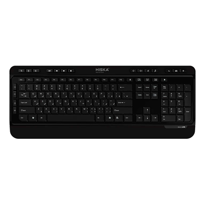 کیبورد بی سیم هیسکا مدل HX-KE235W-small-image