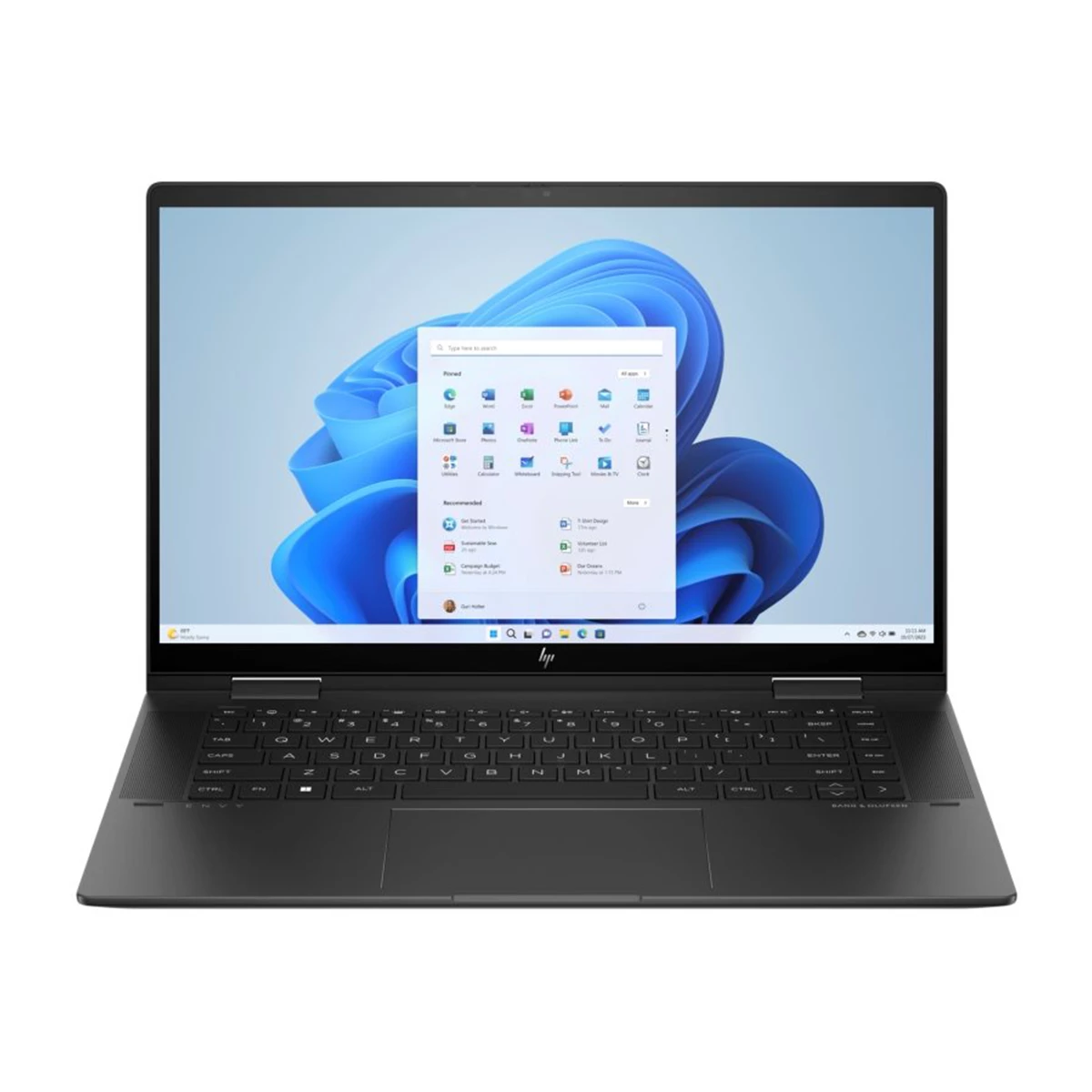 لپ تاپ اچ پی ۱۵.۶ اینچی مدل Envy x360 i7 1355U 16GB 2TB RTX3050-small-image