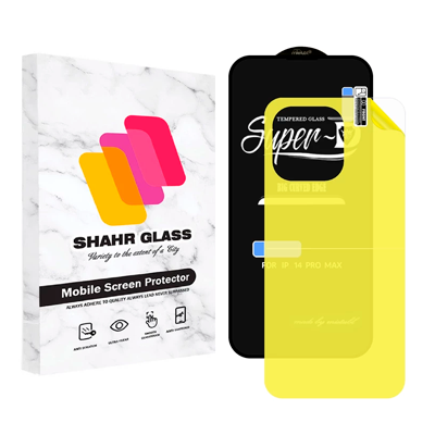 گلس گوشی اپل iPhone 14 Pro Max شهر گلس مدل 2SN-Glass به همراه محافظ پشت گوشی copy-small-image.png