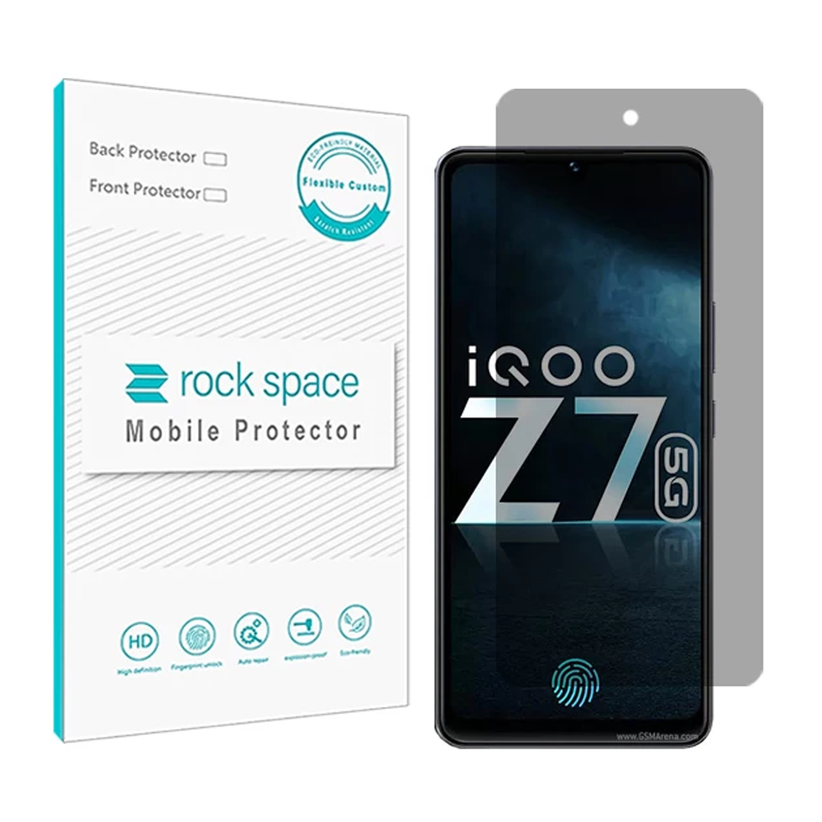 گلس گوشی ویوو iQOO Z7 راک اسپیس مدل PRV-small-image