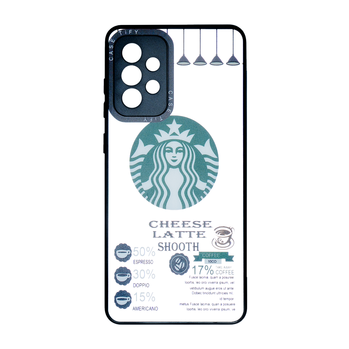 کاور گوشی سامسونگ Galaxy A72 مدل Case Tify استارباکس 03-small-image