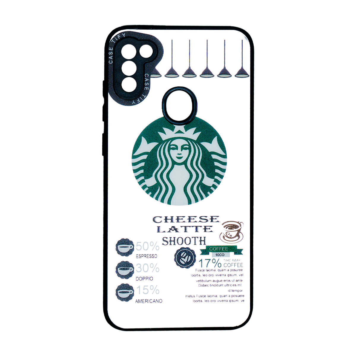 کاور گوشی سامسونگ Galaxy A11 مدل Case Tify استارباکس 01-small-image