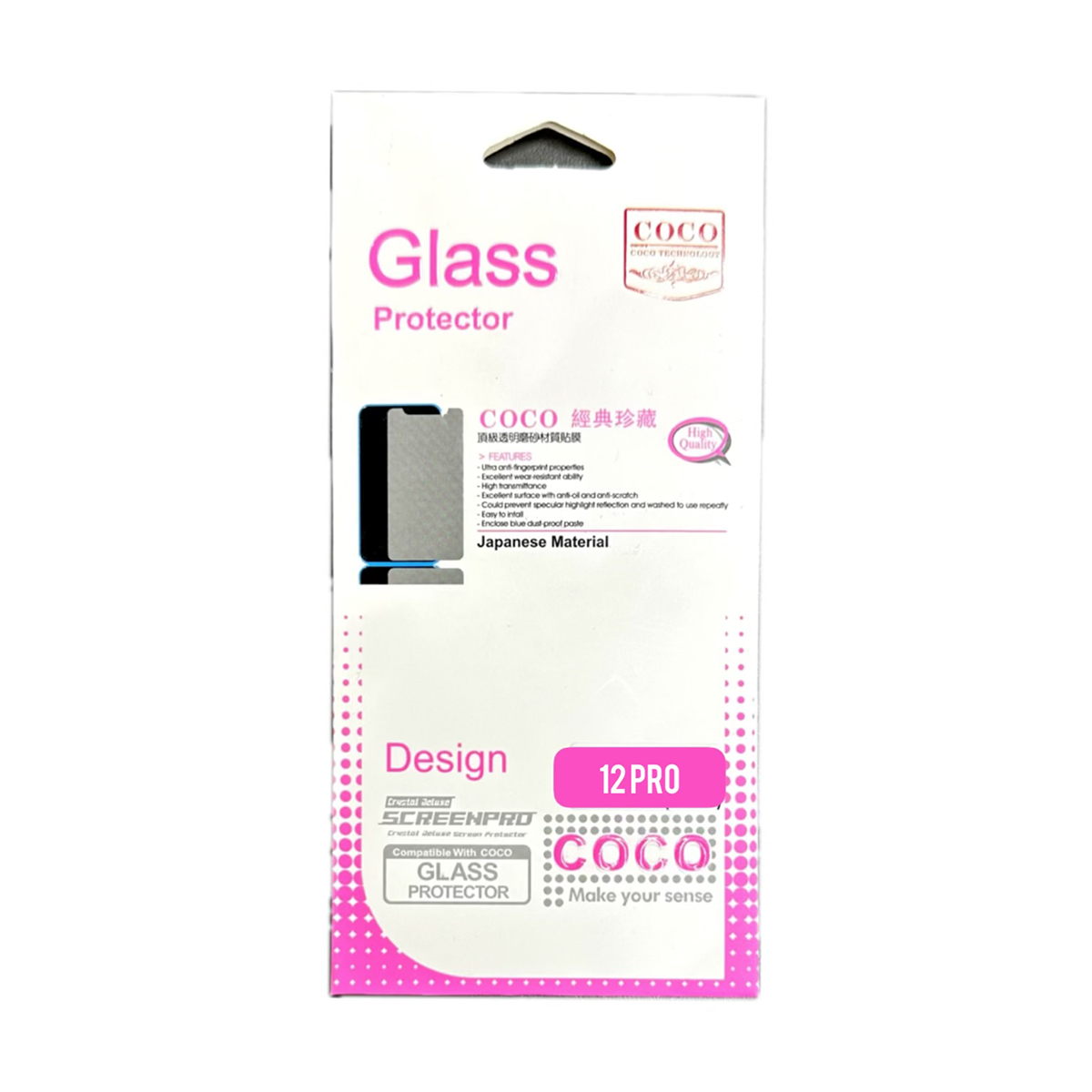 گلس گوشی اپل iPhone 12 Pro کوکو مدل 10D Pro Plus-small-image