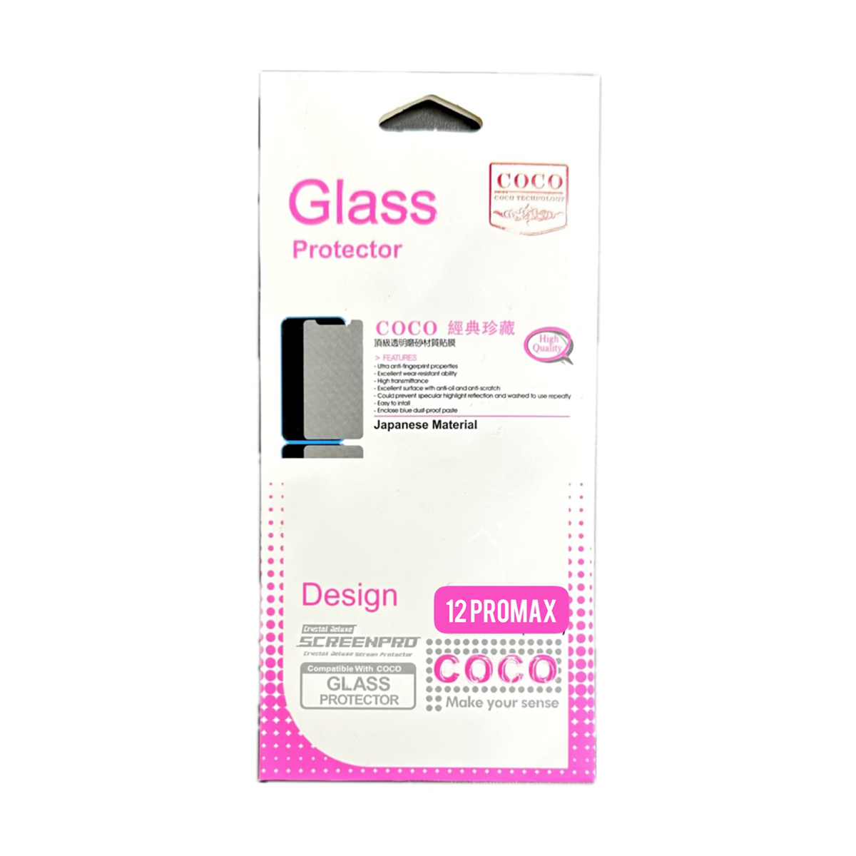 گلس گوشی اپل iPhone 12 Pro Max کوکو مدل 10D Pro Plus-small-image