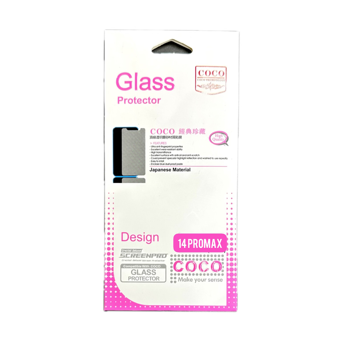 گلس گوشی اپل iPhone 14 Pro Max کوکو مدل 10D Pro Plus-small-image