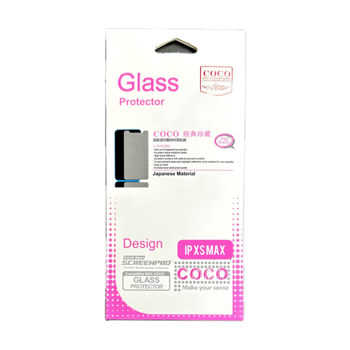 گلس گوشی اپل iPhone XS Max کوکو مدل 10D Pro Plus-small-image