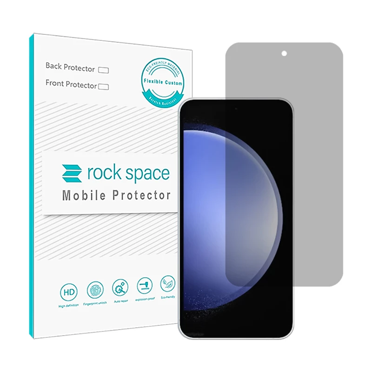 گلس حریم شخصی مات گوشی سامسونگ Galaxy S23 FE راک اسپیس مدل PRV-small-image