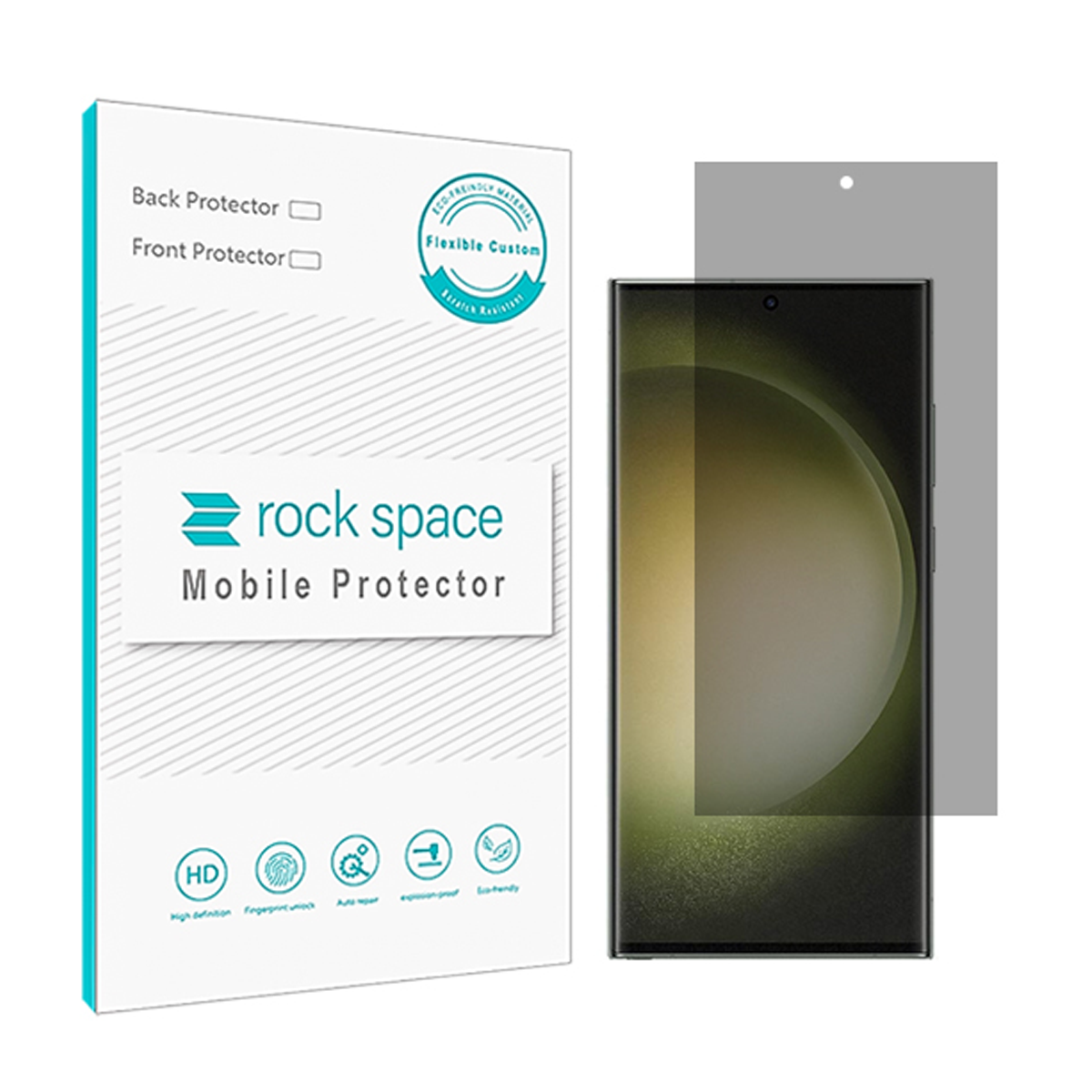 گلس حریم شخصی مات گوشی سامسونگ Galaxy S23 Ultra راک اسپیس مدل PRV-small-image