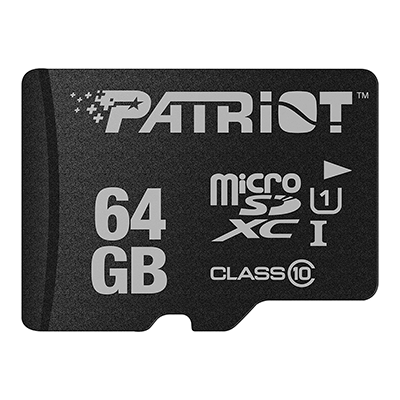 کارت حافظه‌ microSDHC پاتریوت استاندارد UHS-1 مدل LX Series ظرفیت 64 گیگابایت-small-image