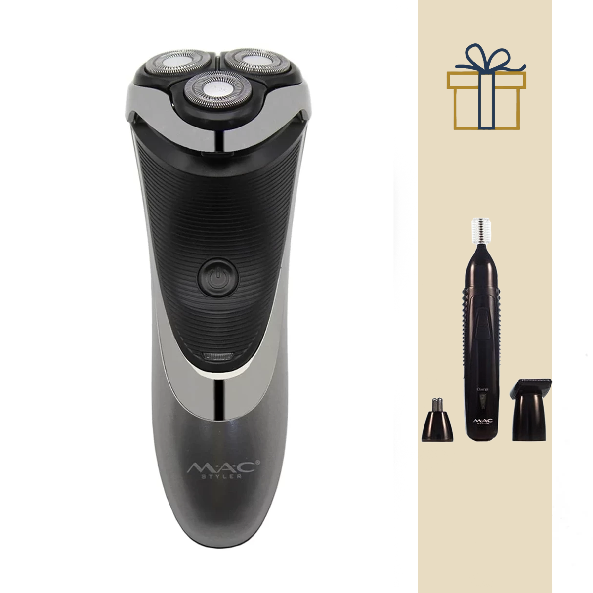 ماشین اصلاح صورت مک استایلر مدل MC-8815 به همراه موزن گوش و بینی مدل MC-8809-small-image