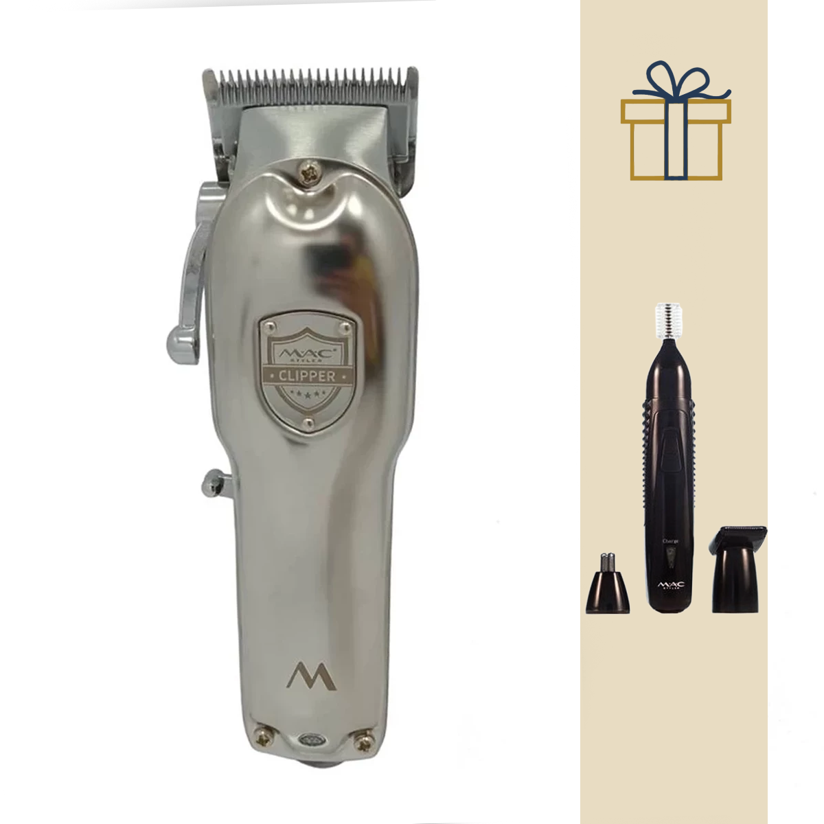 ماشین اصلاح سر و صورت مک استایلر مدل MC-5806 به همراه موزن گوش و بینی مدل MC-8809-small-image