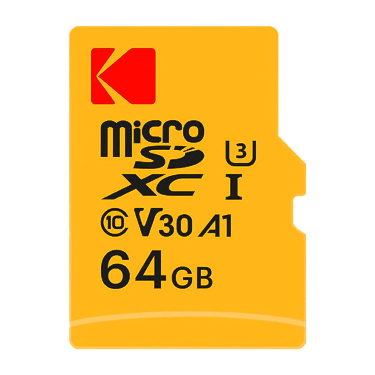 کارت حافظه‌ MicroSDXC کداک کلاس 10 استاندارد UHS-I U3 V30 A1 مدل Ultra Performance ظرفیت 64 گیگابایت همراه با آداپتور SD-small-image