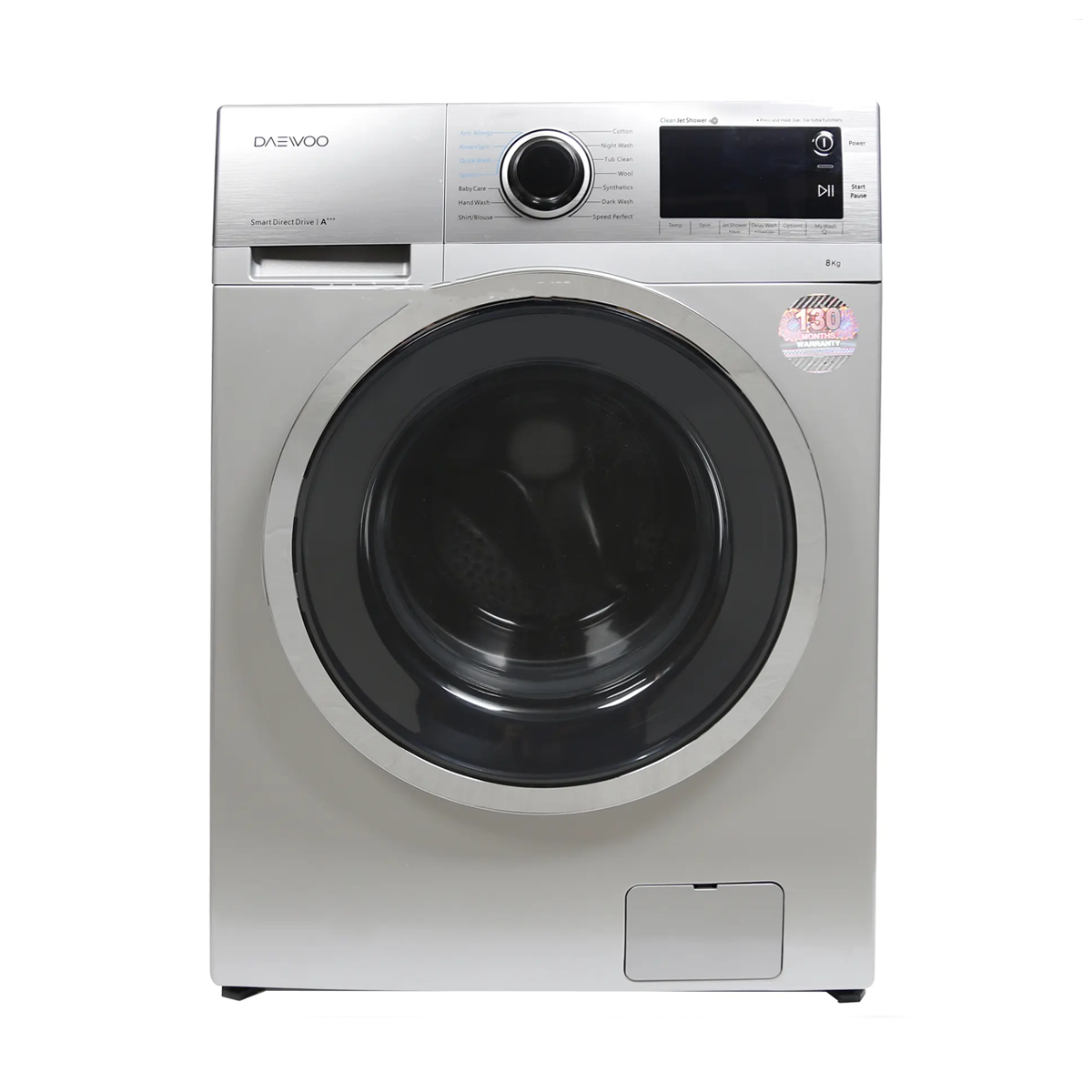 ماشین لباسشویی دوو 8 کیلویی سری ذن پرو مدل DWK-ZP870SS-small-image
