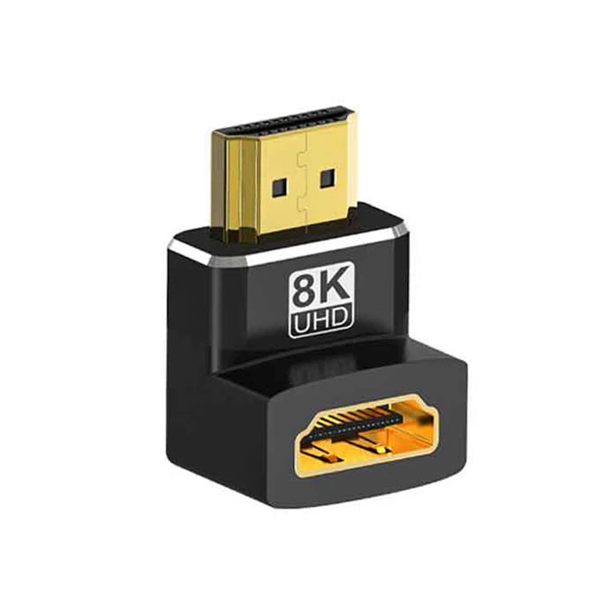 تبدیل HDMI مادگی به نری کوتتسی مدل 87604 L-Type زاویه 90 درجه-small-image