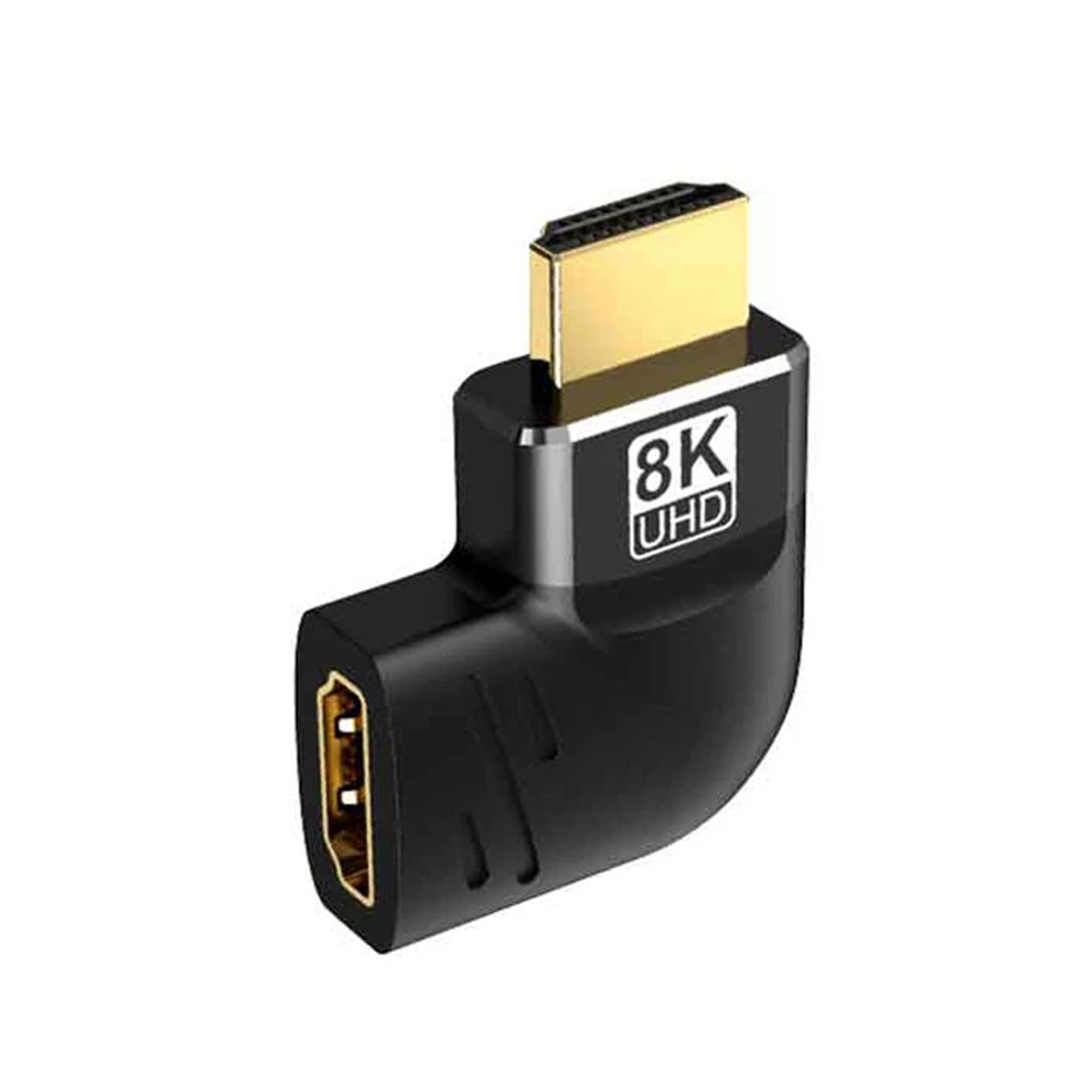 تبدیل HDMI مادگی به نری کوتتسی مدل 87605 L-Type زاویه 90 درجه-small-image