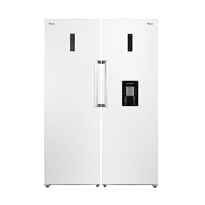  یخچال و فریزر دوقلو 27 فوت جی پلاس مدل GRF-P2720W-small-image