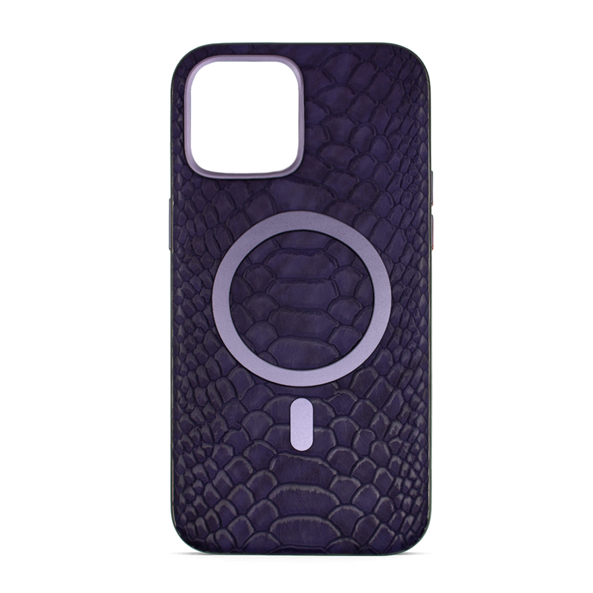 قاب گوشی اپل iPhone 12 مک کوی مدل Snake Skin چرمی مگ‌ سیف دار copy-small-image.png