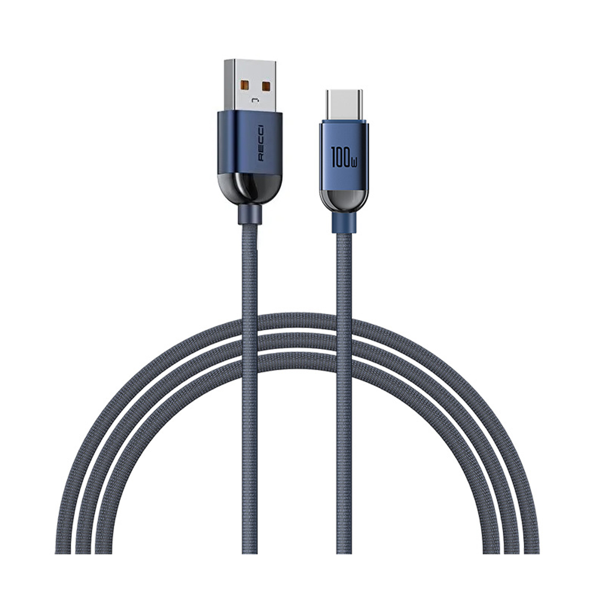 کابل تبدیل USB به Type-C رسی مدل RS09C طول 1.2 متر-small-image