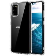 قاب ژله‌ای شفاف داخل کارتون مناسب برای گوشی سامسونگ مدل Galaxy S20 Plus-small-image