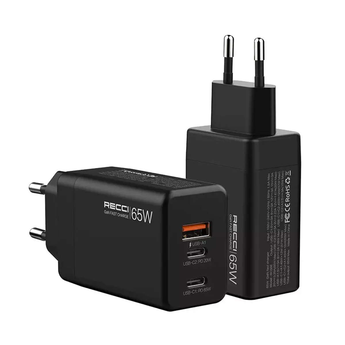 شارژر دیواری رسی مدل RC56E توان 65 وات-small-image