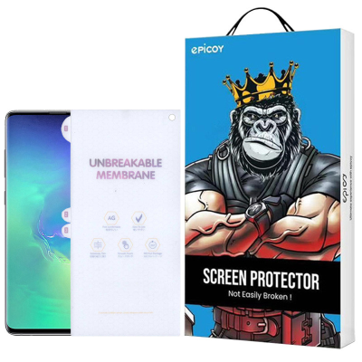 محافظ صفحه نمایش مات اپیکوی مدل Hydrogel-Matte مناسب برای گوشی موبایل سامسونگ Galaxy S10