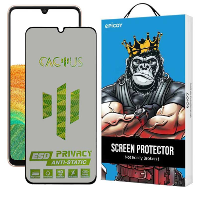 محافظ صفحه نمایش حریم شخصی اپیکوی مدل Cactus-ESD-Privacy مناسب برای گوشی  موبایل سامسونگ Galaxy A33 5G/A32 4G/A22 4G/A50/A50s/A31/A30