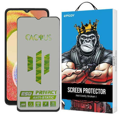 محافظ صفحه نمایش حریم شخصی اپیکوی مدل Cactus-ESD-Privacy مناسب برای گوشی موبایل سامسونگ Galaxy A04 / 04s / 04e / F04 / M02s