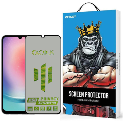 محافظ صفحه نمایش اپیکوی مدل Cactus-ESD-Privacy مناسب برای گوشی موبایل سامسونگ Galaxy A24 4G