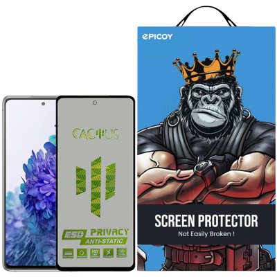 محافظ صفحه نمایش اپیکوی مدل  Cactus-ESD-Privacy مناسب برای گوشی موبایل سامسونگ Galaxy A53/ A52/ A52s/ A51/ S20 FE/ M31s