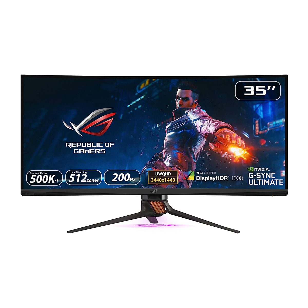 مانیتور گیمینگ ایسوس مدل ROG SWIFT PG35VQ سایز 35 اینچ-small-image