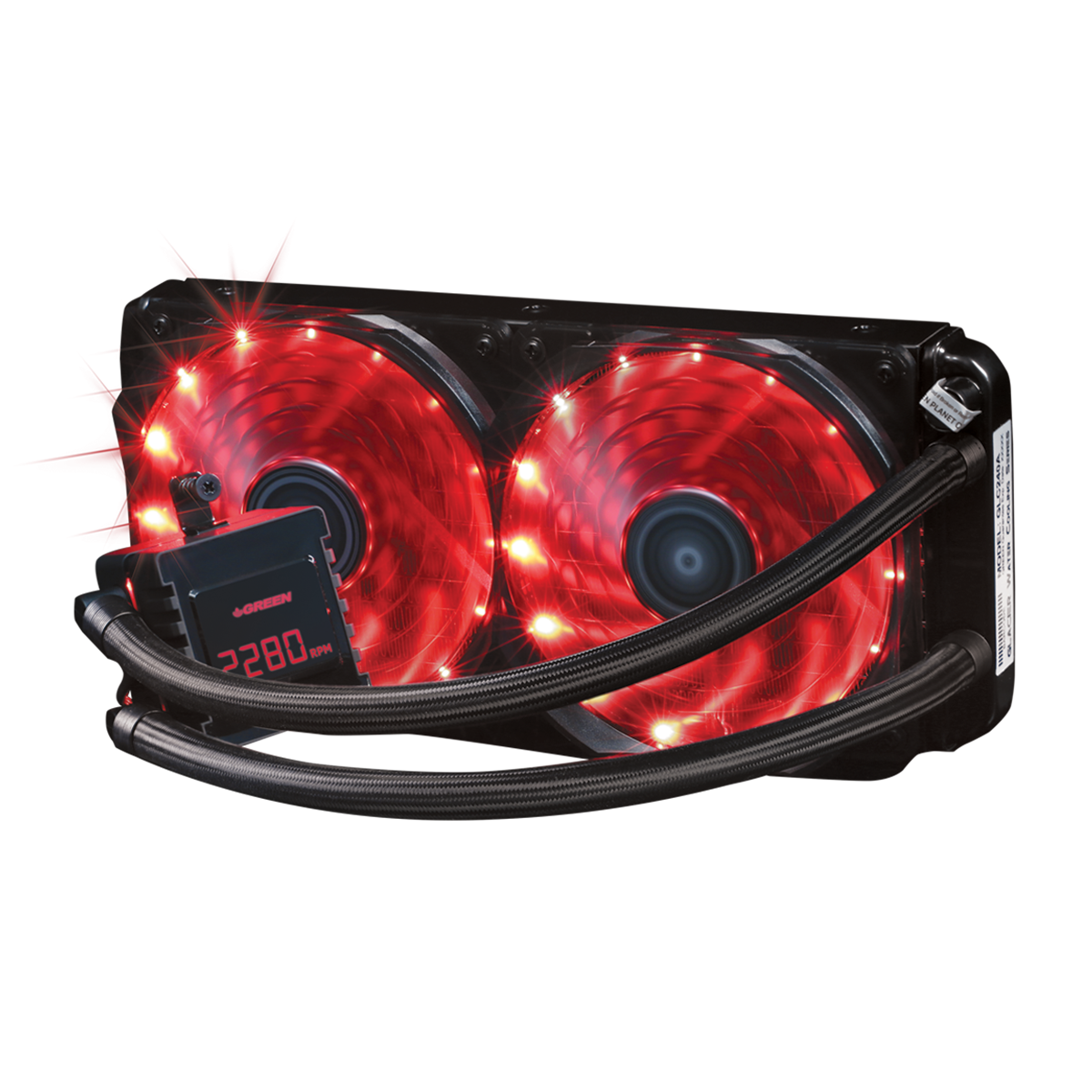 خنک کننده پردازنده گرین مدل EVO GLACIER GLC240 به همراه براکت LGA1700-small-image