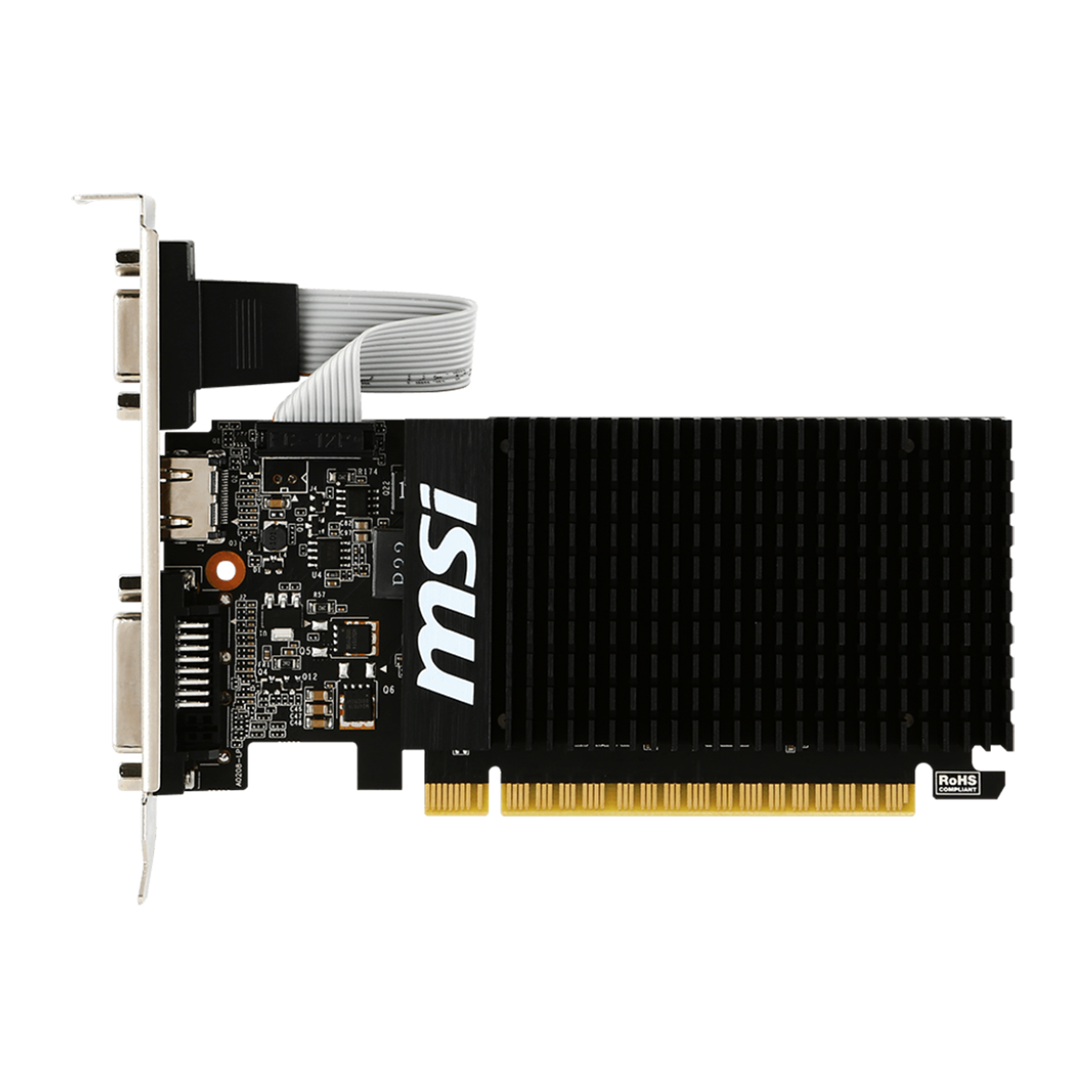 کارت گرافیک ام اس آی مدل GT 710 2GD3H LP 2GB-small-image