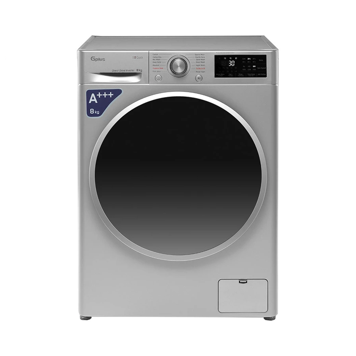 ماشین لباسشویی جی پلاس 8 کیلویی مدل GWM-P870S-small-image