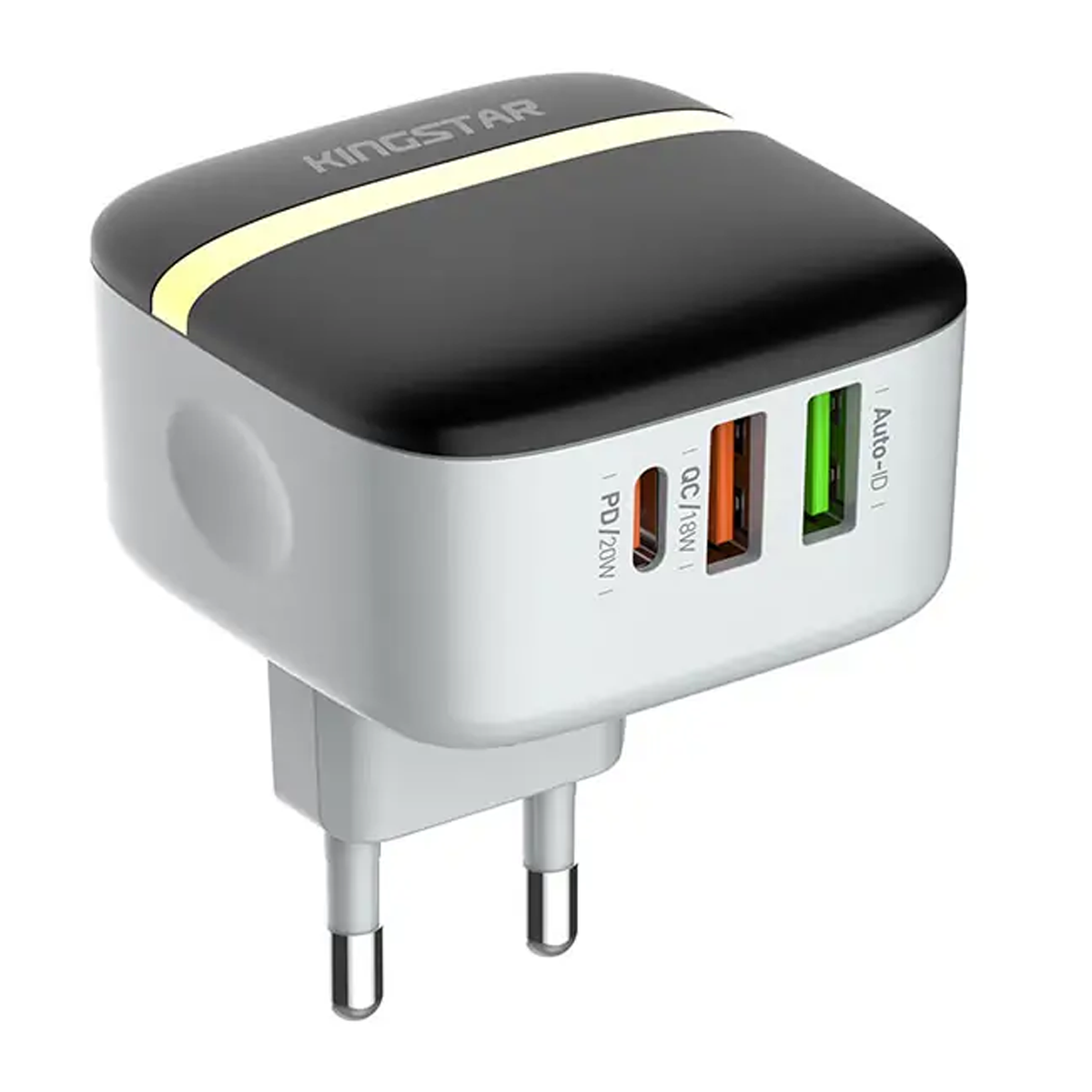 شارژر دیواری کینگ استار مدل KW196PD توان 32 وات-small-image