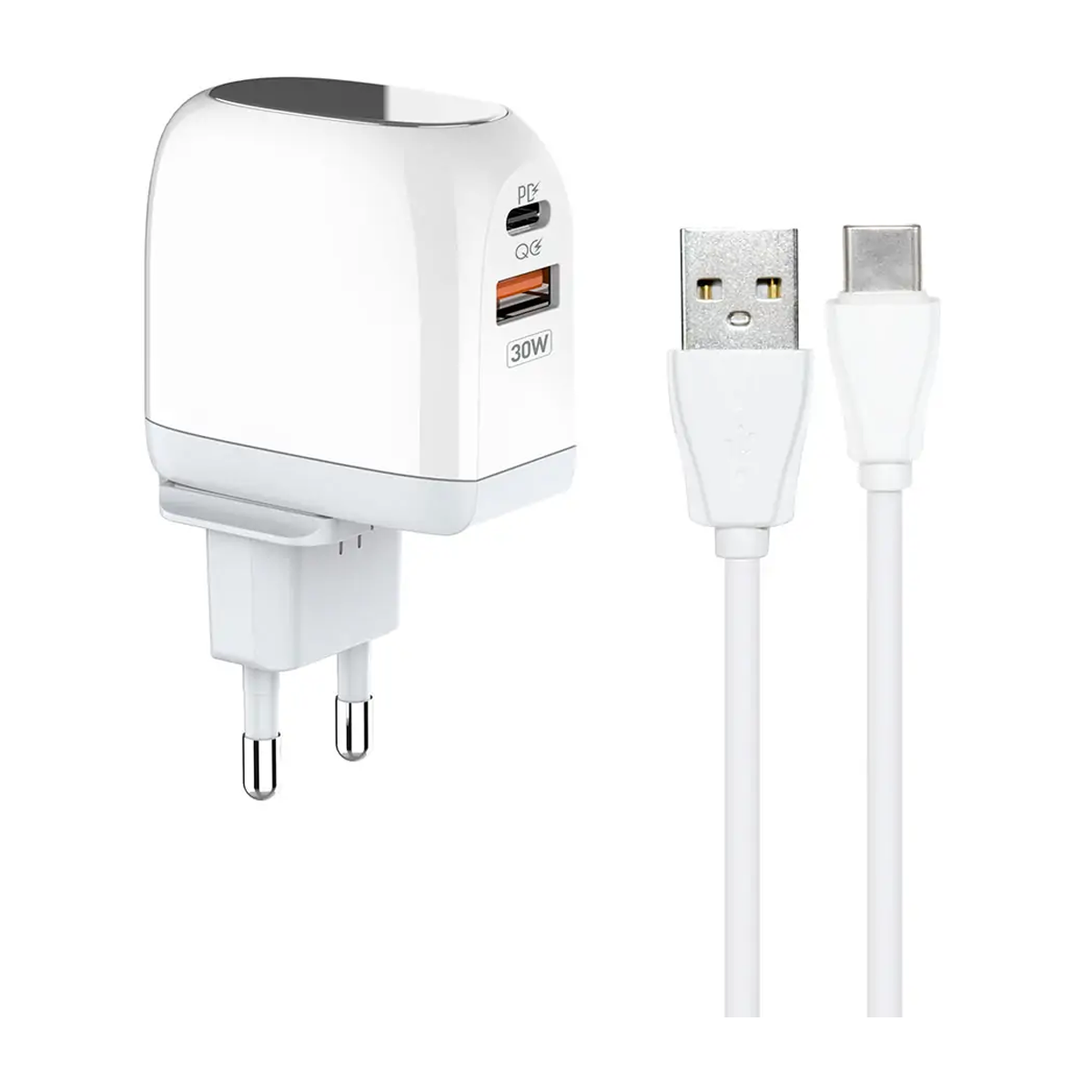 شارژر دیواری کینگ استار مدل KW215PD توان 30 وات-small-image