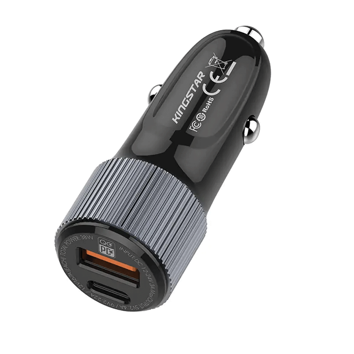 شارژر فندکی کینگ استار مدل KC135iPD توان 38 وات-small-image